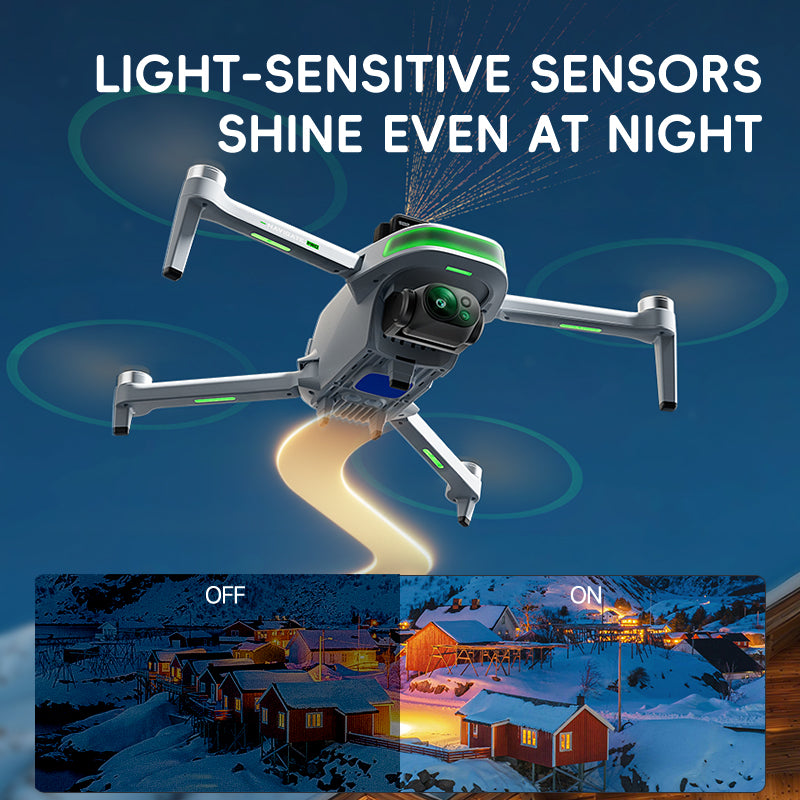 The new P31GPS drone features a 360-degree all-round laser obstacle avoidance system, a 4.5-inch screen, 8K ultra-clear dual cameras, and a 20-kilometer image transmission head for aerial photography