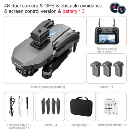 K619MAX remote control brushless unmanned aerial vehicle with 4.5-inch display screen