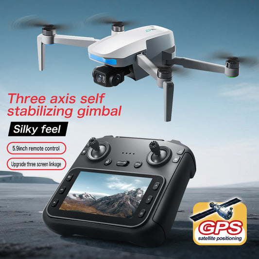 S-X1 professional drone with screen, brushless obstacle avoidance, GPS intelligent positioning, return flight photography, long endurance remote control aircraft
