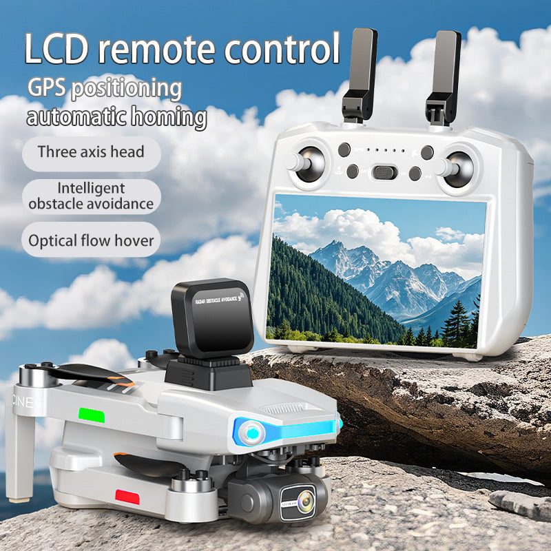 New AE3 professional aerial drone three-axis gimbal high-definition lens remote control aircraft screen display GPS endurance intelligent obstacle avoidance