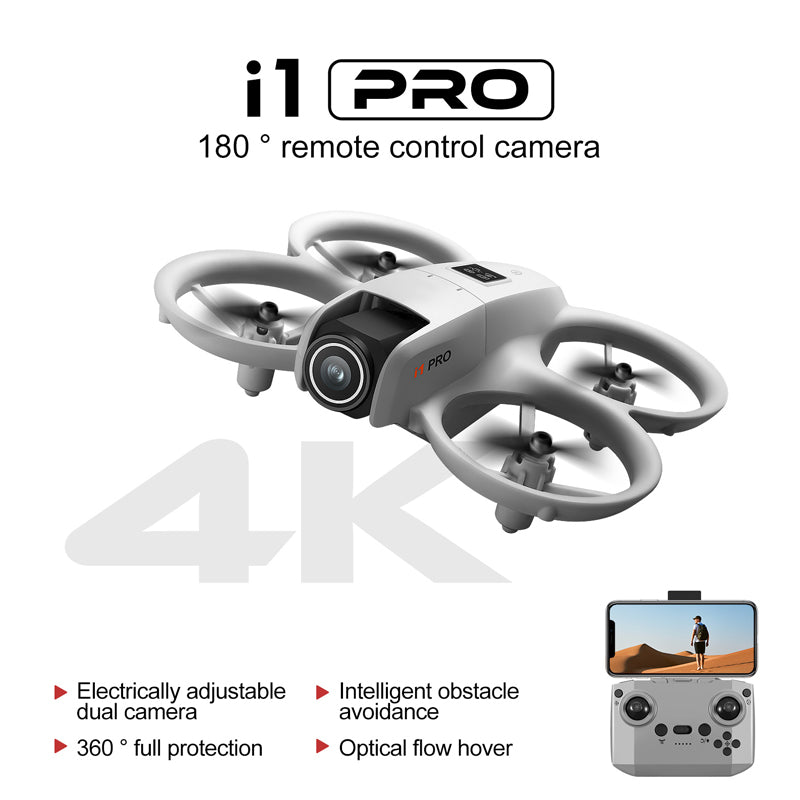 i1PRO Drone Aerial Photography Quadcopter with Light, Optical Flow Positioning, and Remote Control