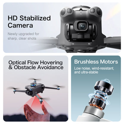 GT60 drone large screen control GPS with airdrop high-definition aerial photography return obstacle avoidance quadcopter