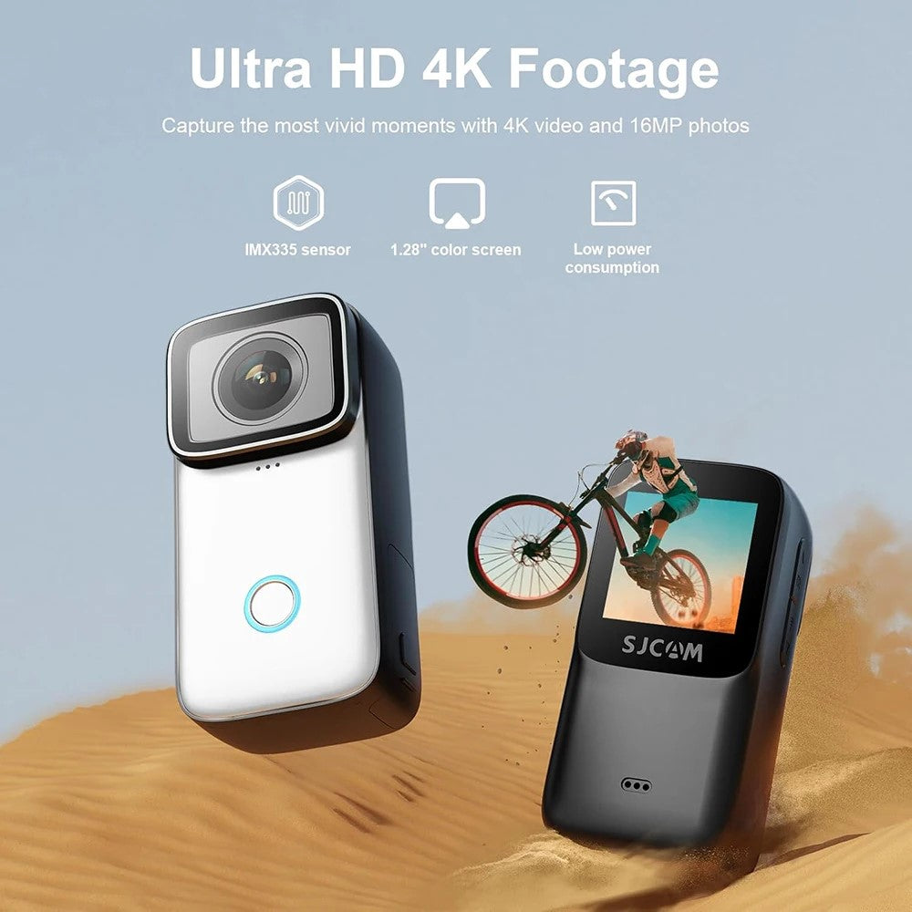 SuYing C200pro Thumb Pocket Camera 4k HD Anti Shake Camera Recorder for Men and Women Travel