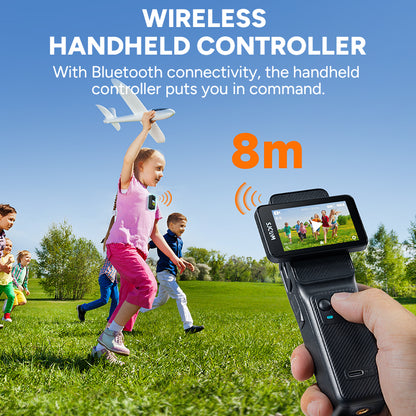 Suying Handheld Action Camera C400 Outdoor Sports 4K Camcorder 360 Panoramic Pocket Camera