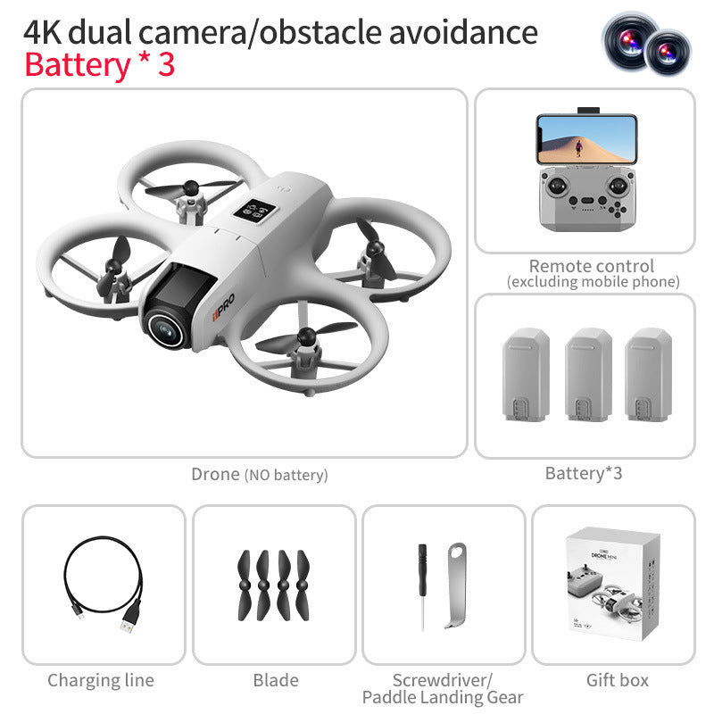 i1PRO Drone Aerial Photography Quadcopter with Light, Optical Flow Positioning, and Remote Control