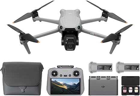 Air3S Dual Camera Flagship Aerial Drone Professional HD Travel Photography Active Obstacle Avoidance Follow up Shooting 45 Minutes Range 20 Kilometers Image Transmission Aircraft