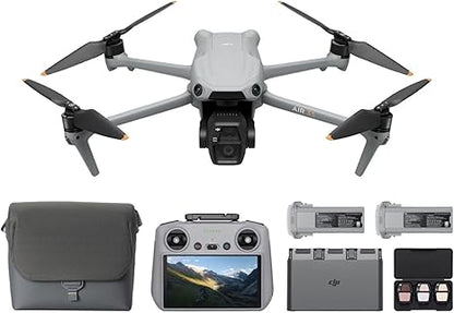 Air3S Dual Camera Flagship Aerial Drone Professional HD Travel Photography Active Obstacle Avoidance Follow up Shooting 45 Minutes Range 20 Kilometers Image Transmission Aircraft
