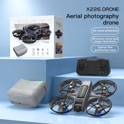 X226 new brushless remote control drone with VR glasses, professional aerial photography high-definition four axis multifunctional time traveling machine