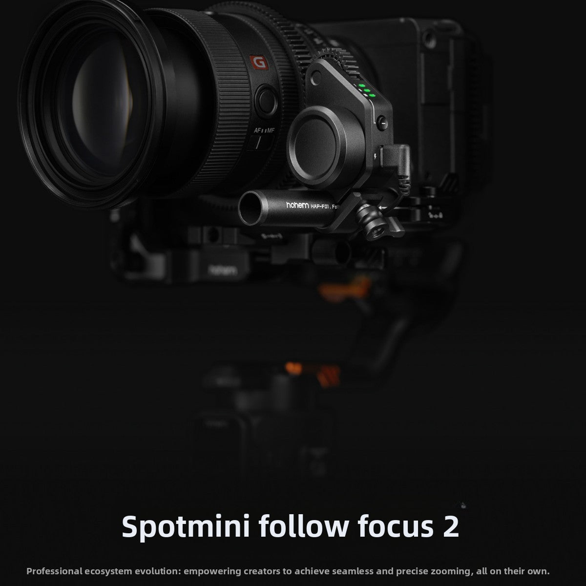 2026 New MT3 Pro Kit Professional AI Camera Stabilizer Handheld Three-Axis Anti-Shake Balancer for Sony and Canon Cameras with Remote Image Transmission and Detachable Remote Control