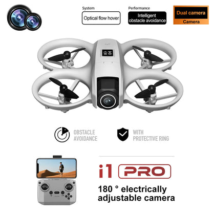 i1PRO Drone Aerial Photography Quadcopter with Light, Optical Flow Positioning, and Remote Control