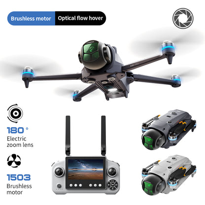 A26PRO brushless GPS automatic return high-definition aerial photography drone professional level quadcopter intelligent obstacle avoidance 4.5-inch large screen remote control 180 degree electrically adjustable lens