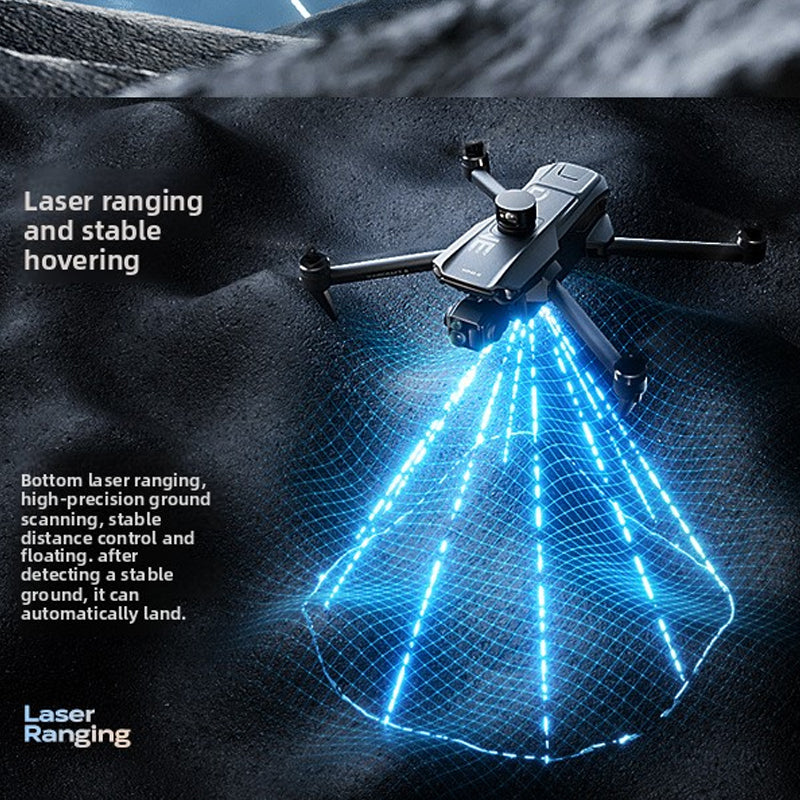New product Wing 6 with GPS, large screen remote control drone, digital image transmission, three-axis ultra-clear 4K aerial photography, dual cameras, 40-minute ultra-long flight time, flight height, 800.45m mAh large battery, 8K image quality drone