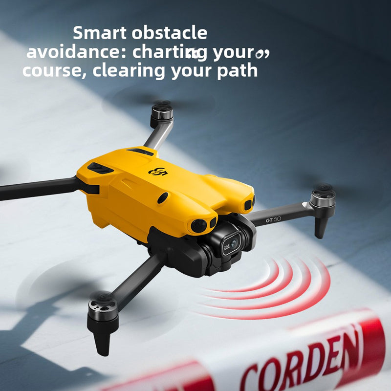 GT50 Black Hornet Version HD Professional Aerial Photography Mini Drone Large Screen Remote Controller Obstacle Avoidance Brushless Four Axis Multifunctional Aircraft