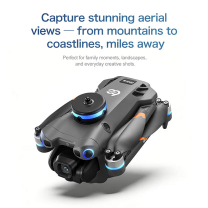 GT60 drone large screen control GPS with airdrop high-definition aerial photography return obstacle avoidance quadcopter