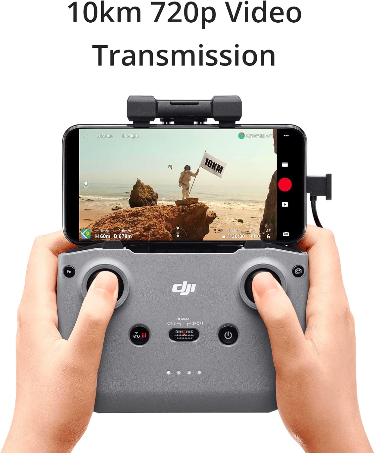 Mini 2 Fly More Combo – Ultralight Foldable Drone, 3-Axis Gimbal with 4K Camera, 12MP Photos, 31 Mins Flight Time, OcuSync 2.0 10km HD Video Transmission