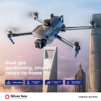 P7MAX Drone with GPS 5G FPV 3-axis Gimbal 4K HD Camera Long Flight Time Screen Remote Control