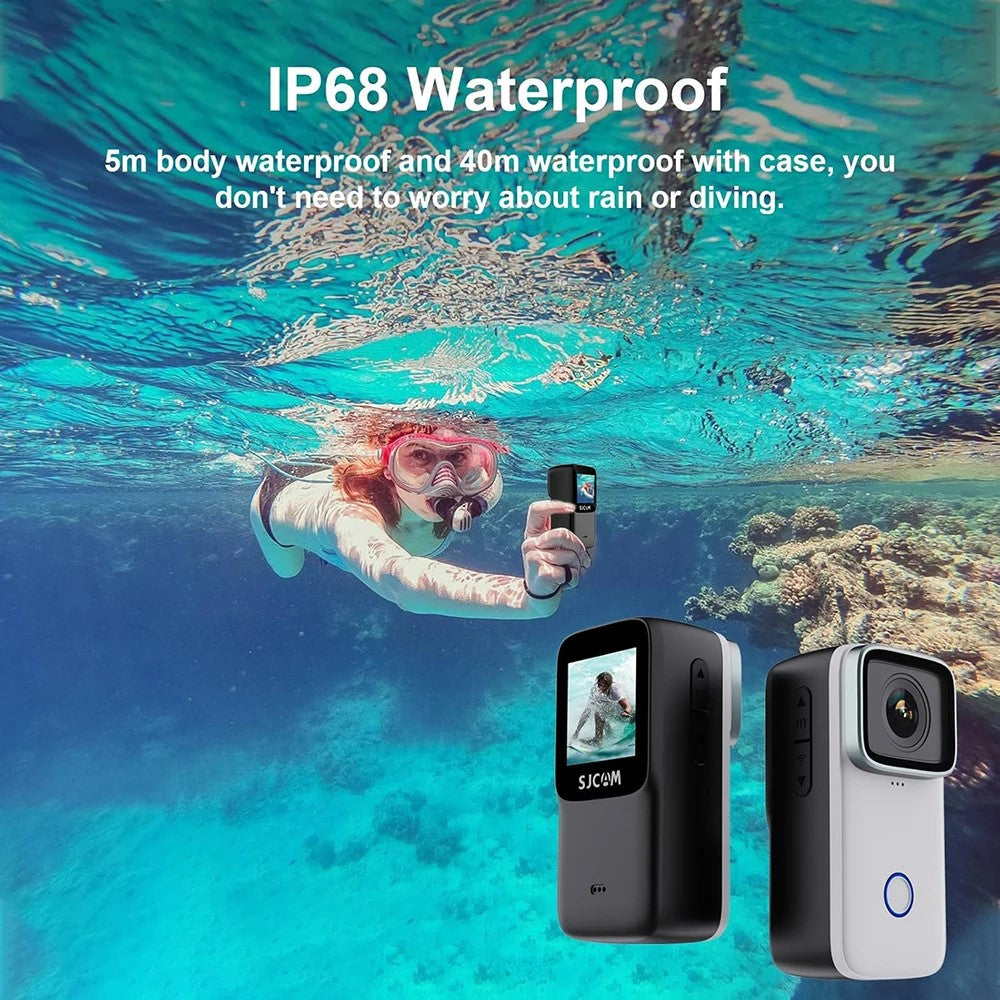 SuYing C200pro Thumb Pocket Camera 4k HD Anti Shake Camera Recorder for Men and Women Travel