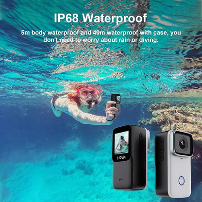 SuYing C200pro Thumb Pocket Camera 4k HD Anti Shake Camera Recorder for Men and Women Travel
