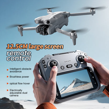 2026 New 4.3-inch Large Screen GT50 Aerial Drone Brushless Motor Four Axis Mini Aircraft Fixed Altitude Aircraft