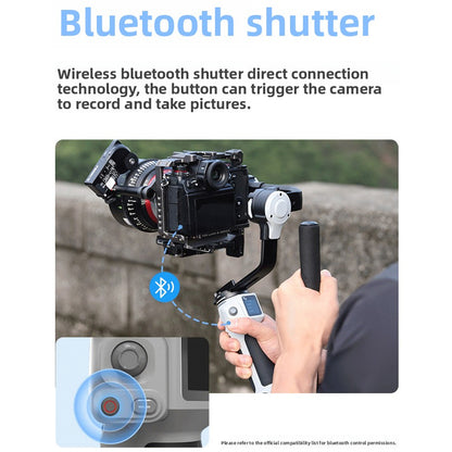 4E Gimbal Stabilizer 3 Axis Professional Camera Anti Shake for Sony Canon Nikon Mirrorless Cameras Wireless Bluetooth Connectivity