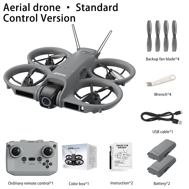 New Z906 professional drone aerial photography dual camera electric dimming flow obstacle avoidance aircraft large screen remote control aircraft