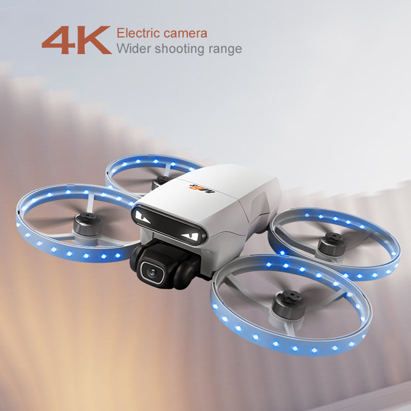 M6S professional drone screen control aerial photography brushless remote control aircraft dual camera optical flow lighting aircraft