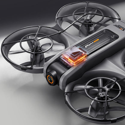 S156 Brushless RC Drone with Screen FPV Racing Drone, HD Camera, 4-Axis UAV with Optical Flow Positioning