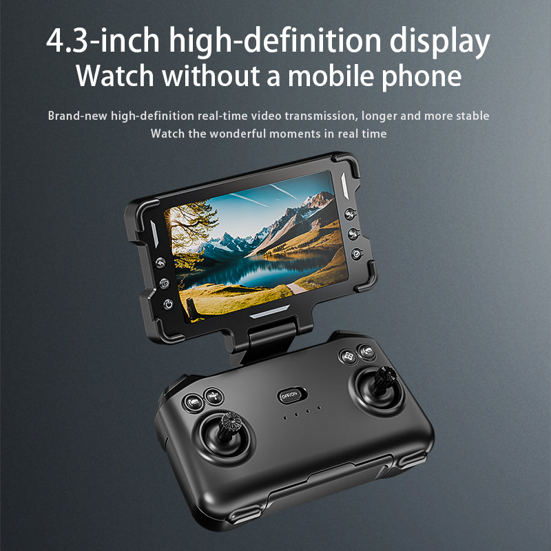 H28 drone, brushless optical flow aerial photography, light folding screen control, obstacle avoidance, quadcopter, 360 degree rolling multifunctional aircraft