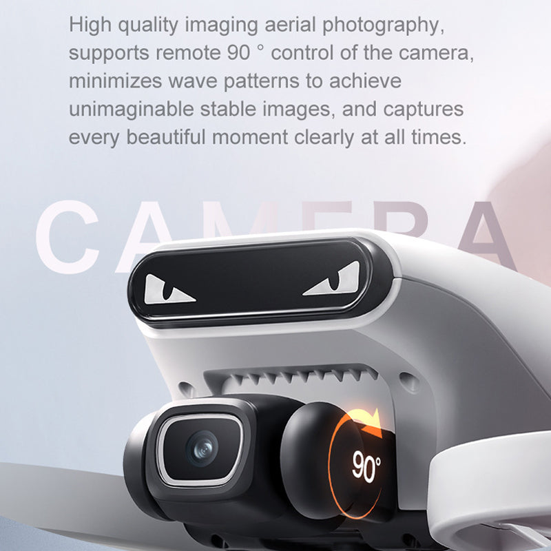 M6S professional drone screen control aerial photography brushless remote control aircraft dual camera optical flow lighting aircraft