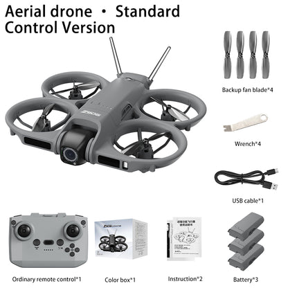 New Z906 professional drone aerial photography dual camera electric dimming flow obstacle avoidance aircraft large screen remote control aircraft