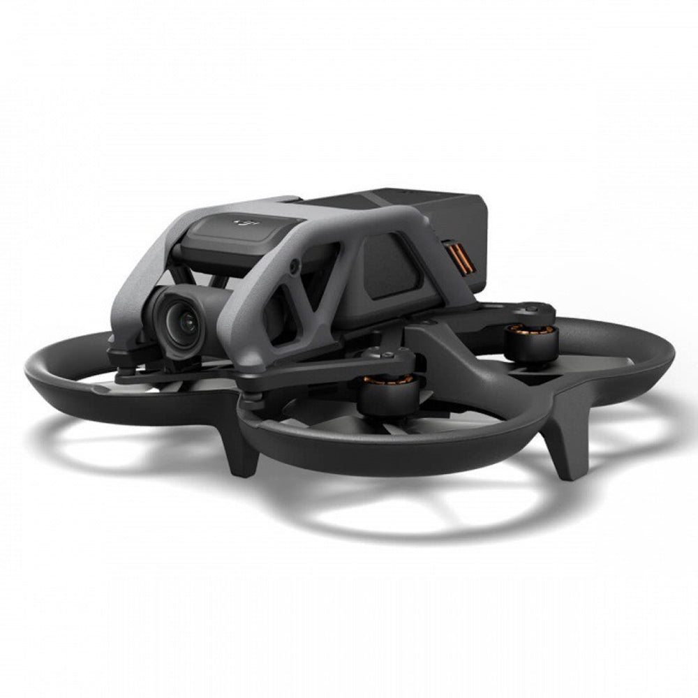 Avata Explorer combination, first person perspective drone with rapid takeoff, equipped with 4K camera, ultra wide 155 ° field of view, including new RC Motion 2 and multi-functional black goggles that comply with FAA remote ID standards