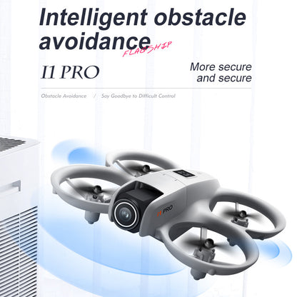 i1PRO Drone Aerial Photography Quadcopter with Light, Optical Flow Positioning, and Remote Control