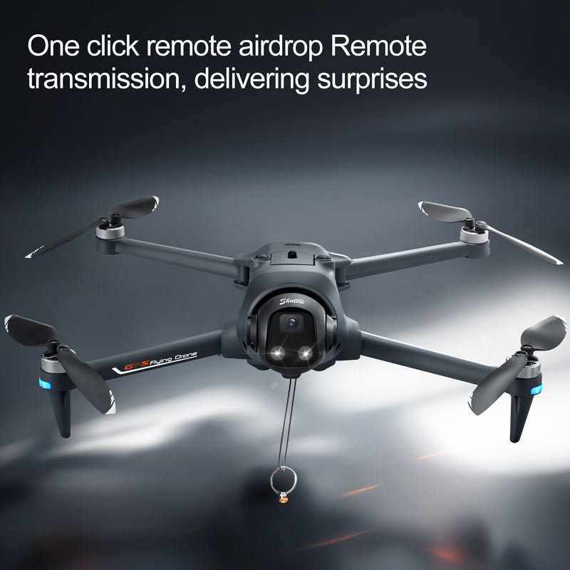 Drone YL059 GPS Remote Control Brushless Aircraft with Drop Function Obstacle Avoidance, and 5G Screen Control Quadrcopter