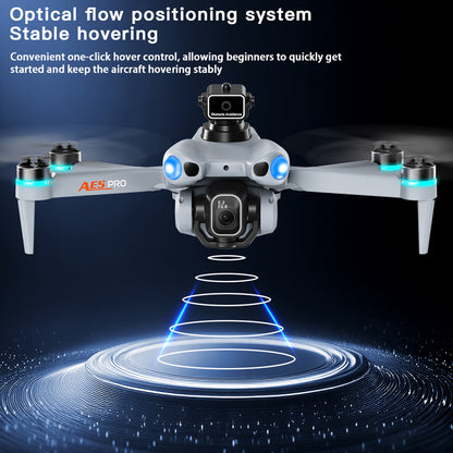 New Aerial Photography Drone AE5Pro Screen-Controlled Smart Obstacle Avoidance HD Electric Adjustment Quadcopter Remote Control Aircraft