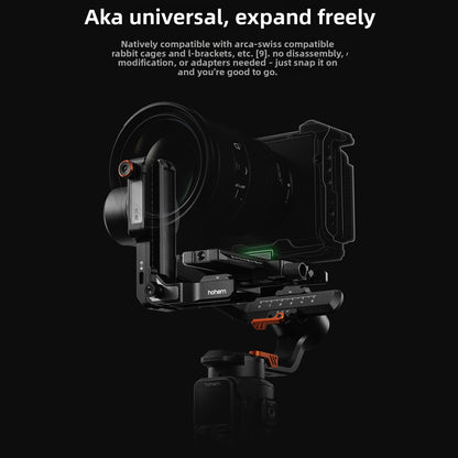 2026 New MT3 Pro Kit Professional AI Camera Stabilizer Handheld Three-Axis Anti-Shake Balancer for Sony and Canon Cameras with Remote Image Transmission and Detachable Remote Control