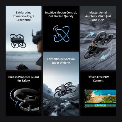 Avata 2 First Perspective Aerial Photography Drone Flight Glasses Sensory Control Immersive Flight