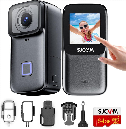 SuYing C200pro Thumb Pocket Camera 4k HD Anti Shake Camera Recorder for Men and Women Travel