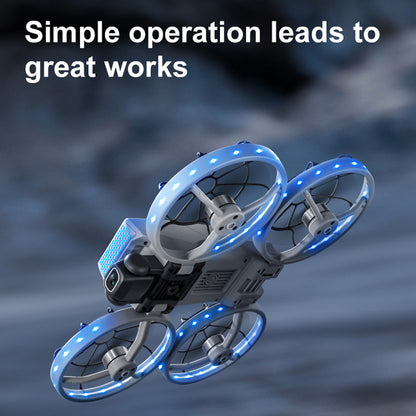 The new G63 drone is a professional aerial photography folding aircraft with screen control and optical flow brushless remote control multi-functional aircraft