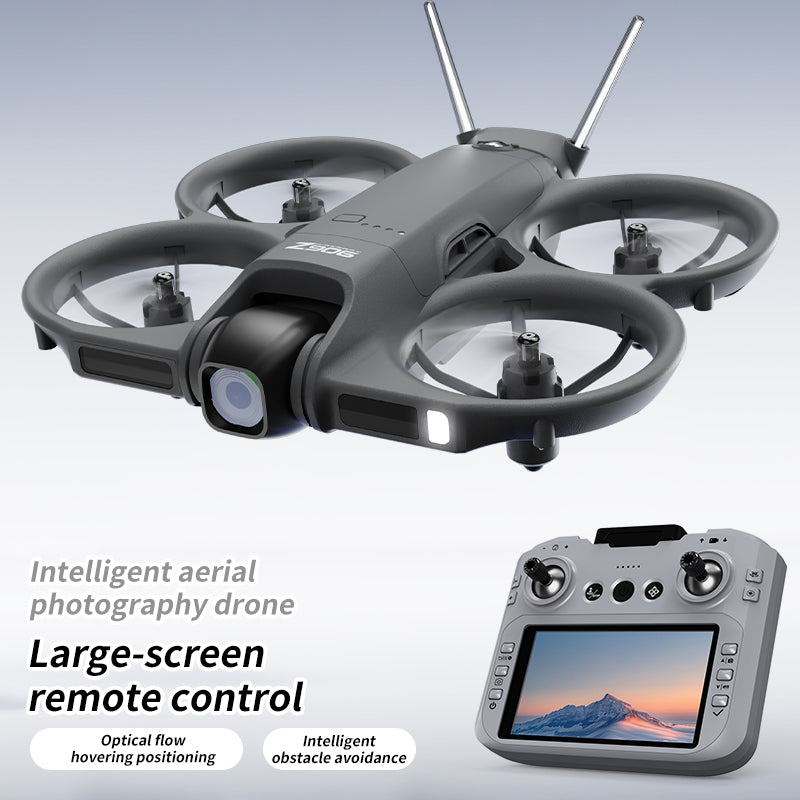 New Z906 professional drone aerial photography dual camera electric dimming flow obstacle avoidance aircraft large screen remote control aircraft