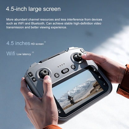 GT50 Black Hornet Version HD Professional Aerial Photography Mini Drone Large Screen Remote Controller Obstacle Avoidance Brushless Four Axis Multifunctional Aircraft
