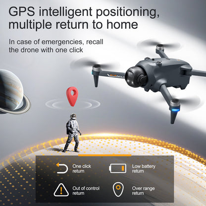 Drone YL059 GPS Remote Control Brushless Aircraft with Drop Function Obstacle Avoidance, and 5G Screen Control Quadrcopter