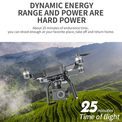 F7S 4K PROProfessional AerialDrone High DefinitionAircraft Three Axis AntiShake gimbal BrushlessAerial Camera