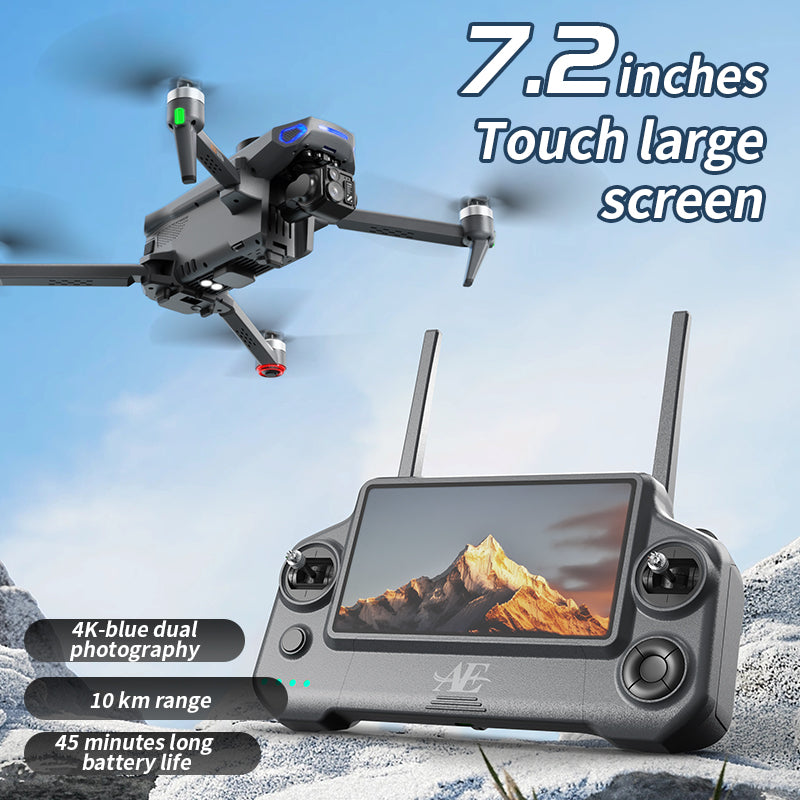 The professional-grade aerial photography drone AE30 features a high-definition camera with 8K long endurance, intelligent obstacle avoidance, and GPS automatic return