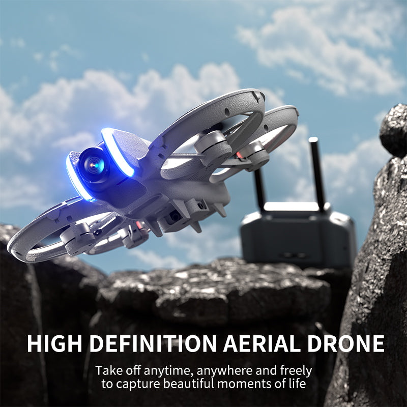 The P2S brushless aerial photography mini drone is equipped with a large screen, remote control, obstacle avoidance, all-inclusive, shock-resistant, electrically adjustable, long-lasting, and high-definition camera aircraft
