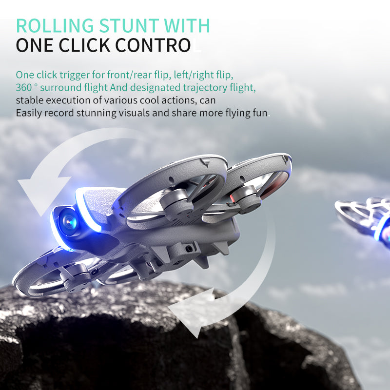 The P2S brushless aerial photography mini drone is equipped with a large screen, remote control, obstacle avoidance, all-inclusive, shock-resistant, electrically adjustable, long-lasting, and high-definition camera aircraft