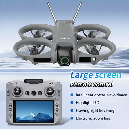 New Z906 professional drone aerial photography dual camera electric dimming flow obstacle avoidance aircraft large screen remote control aircraft