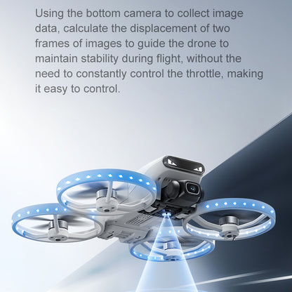 M6S professional drone screen control aerial photography brushless remote control aircraft dual camera optical flow lighting aircraft