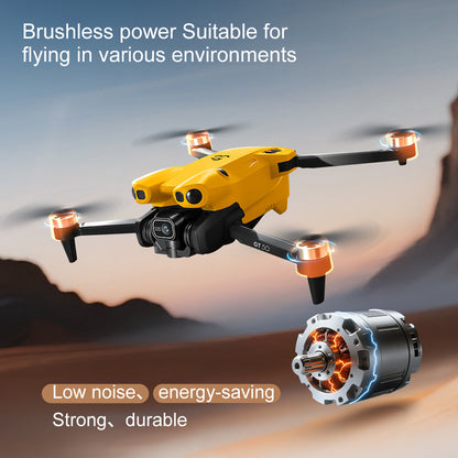 GT50 Black Hornet Version HD Professional Aerial Photography Mini Drone Large Screen Remote Controller Obstacle Avoidance Brushless Four Axis Multifunctional Aircraft
