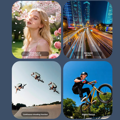 New 4K HD handheld action camera,outdoor pocket gimbal camera, travelhandheld vlog camera