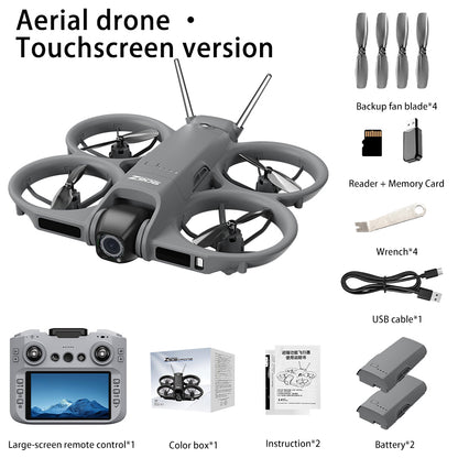 New Z906 professional drone aerial photography dual camera electric dimming flow obstacle avoidance aircraft large screen remote control aircraft